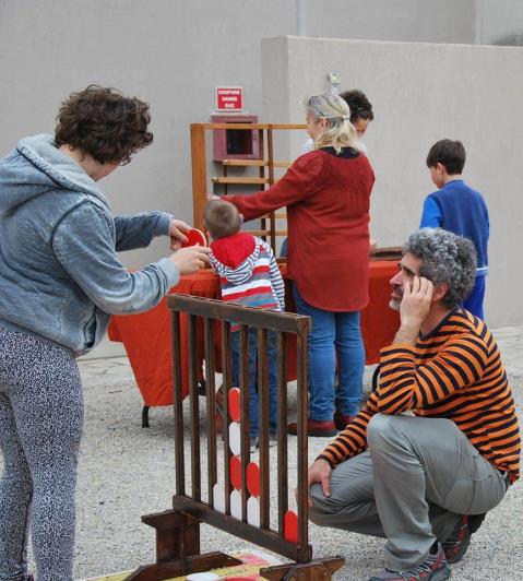 Location de jeux en bois surdimensionnés